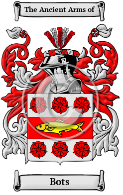 Bots Family Crest Download (JPG) Heritage Series - 600 DPI