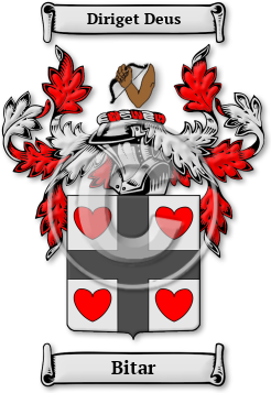 Bitar Family Crest Download (JPG) Legacy Series - 600 DPI
