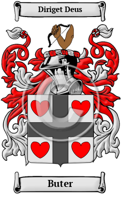 Buter Family Crest Download (JPG) Heritage Series - 600 DPI