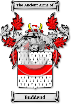 Buddend Family Crest Download (jpg) Legacy Series - 150 DPI