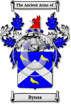 Byuss Family Crest Download (jpg) Legacy Series - 150 DPI