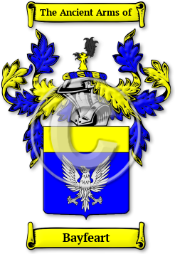 Bayfeart Family Crest Download (jpg) Legacy Series - 150 DPI