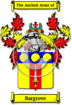 Bargrove Family Crest Download (jpg) Legacy Series - 150 DPI