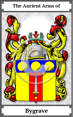 Bygrave Family Crest Download (JPG)  Book Plated - 150 DPI
