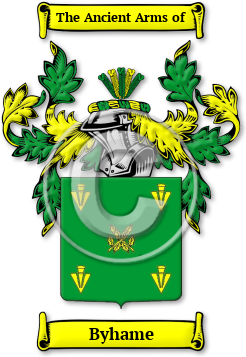 Byhame Family Crest Download (JPG) Legacy Series - 600 DPI