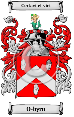 O-byrn Family Crest/Coat of Arms