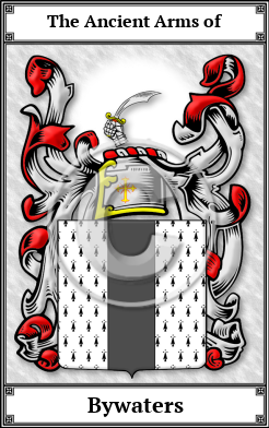 Bywaters Family Crest Download (JPG)  Book Plated - 150 DPI