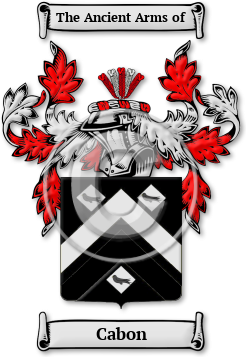 Cabon Family Crest Download (JPG) Legacy Series - 600 DPI