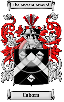 Caborn Family Crest/Coat of Arms