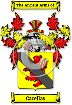 Cacellas Family Crest Download (jpg) Legacy Series - 150 DPI