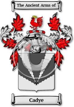 Cadye Family Crest Download (jpg) Legacy Series - 150 DPI
