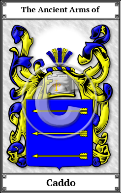 Caddo Family Crest Download (JPG) Book Plated - 600 DPI