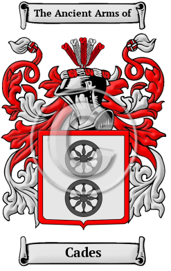 Cades Family Crest Download (JPG) Heritage Series - 600 DPI