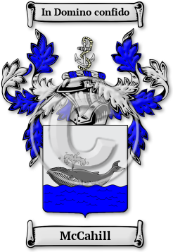 McCahill Family Crest Download (jpg) Legacy Series - 150 DPI