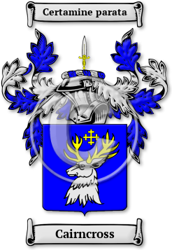 Cairncross Family Crest Download (jpg) Legacy Series - 150 DPI