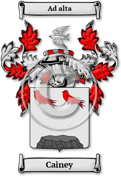 Cainey Family Crest Download (jpg) Legacy Series - 150 DPI