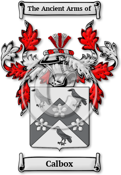 Calbox Family Crest Download (jpg) Legacy Series - 150 DPI