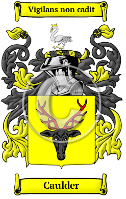 Caulder Family Crest Download (JPG) Heritage Series - 600 DPI