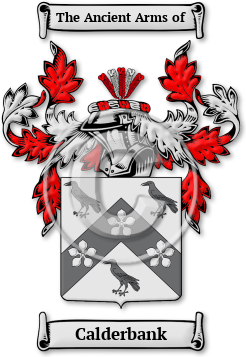 Calderbank Family Crest Download (jpg) Legacy Series - 150 DPI