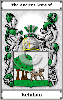 Kelahan Family Crest Download (JPG) Book Plated - 600 DPI