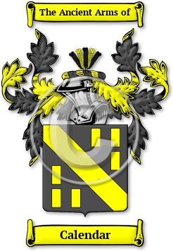 Calendar Family Crest Download (jpg) Legacy Series - 150 DPI