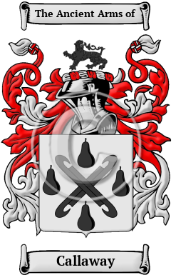 Callaway Family Crest/Coat of Arms
