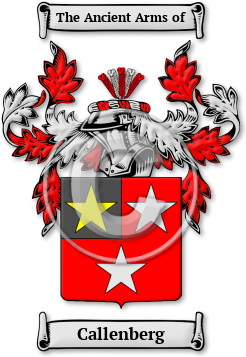 Callenberg Family Crest Download (jpg) Legacy Series - 150 DPI