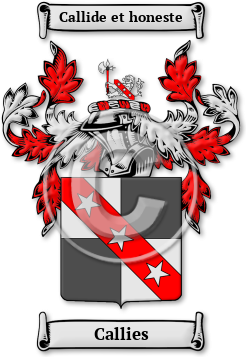 Callies Family Crest Download (jpg) Legacy Series - 150 DPI