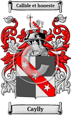 Caylly Family Crest Download (JPG) Heritage Series - 300 DPI