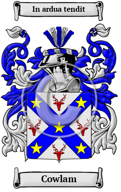 Cowlam Family Crest Download (JPG) Heritage Series - 600 DPI