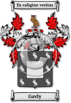 Gavly Family Crest Download (jpg) Legacy Series - 150 DPI