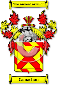 Camachon Family Crest Download (JPG) Legacy Series - 600 DPI
