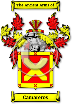Camareros Family Crest Download (jpg) Legacy Series - 150 DPI