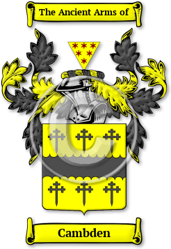 Cambden Family Crest Download (JPG) Legacy Series - 600 DPI