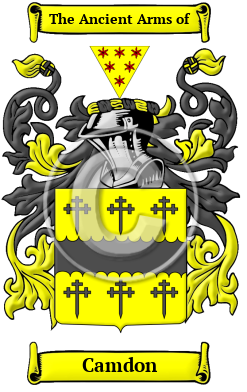 Camdon Family Crest Download (JPG) Heritage Series - 600 DPI