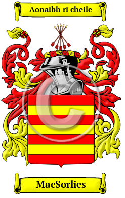MacSorlies Family Crest/Coat of Arms