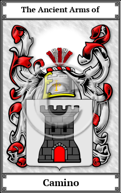 Camino Family Crest Download (JPG)  Book Plated - 150 DPI