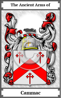 Cammac Family Crest Download (JPG)  Book Plated - 150 DPI