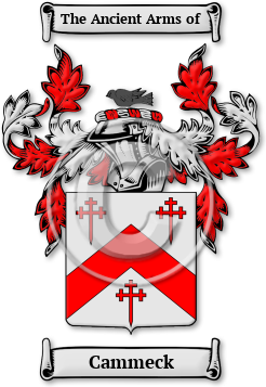 Cammeck Family Crest Download (JPG) Legacy Series - 600 DPI