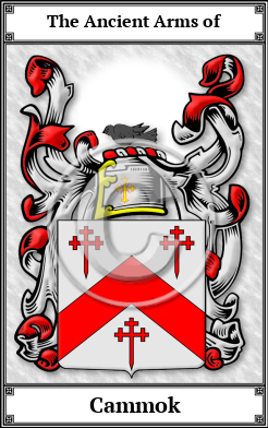 Cammok Family Crest Download (JPG)  Book Plated - 150 DPI