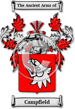 Campfield Family Crest Download (jpg) Legacy Series - 150 DPI