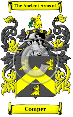 Comper Family Crest/Coat of Arms