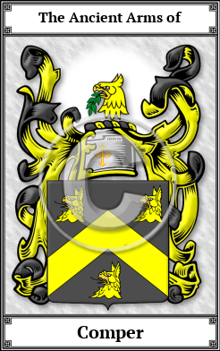 Comper Family Crest Download (JPG) Book Plated - 300 DPI