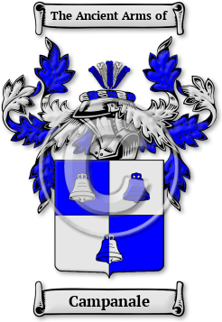 Campanale Family Crest Download (JPG) Legacy Series - 600 DPI