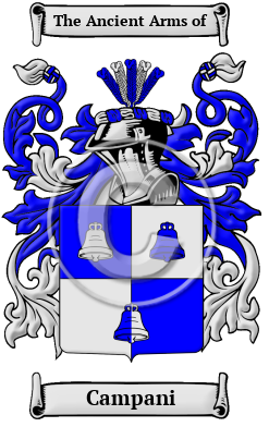 Campani Family Crest Download (JPG) Heritage Series - 600 DPI