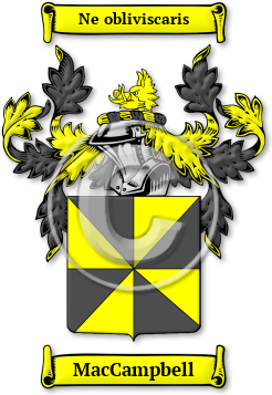 MacCampbell Family Crest Download (jpg) Legacy Series - 150 DPI