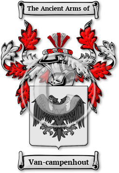 Van-campenhout Family Crest Download (jpg) Legacy Series - 150 DPI