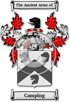 Camping Family Crest Download (jpg) Legacy Series - 150 DPI