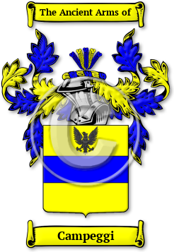Campeggi Family Crest Download (jpg) Legacy Series - 150 DPI