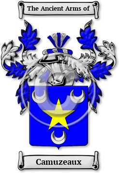Camuzeaux Family Crest Download (JPG) Legacy Series - 600 DPI